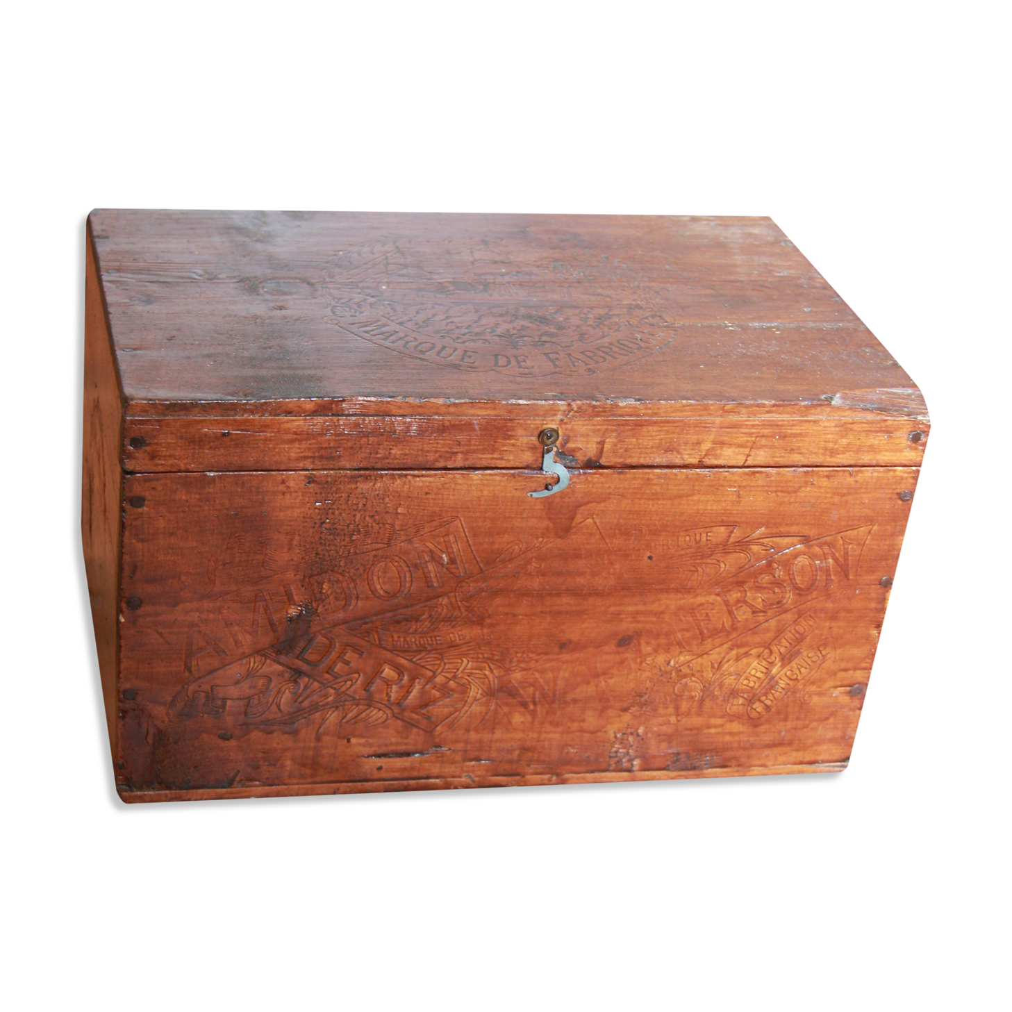 Wooden toy box