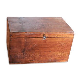 Wooden toy box