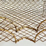 Stackable banks vintage brass wire