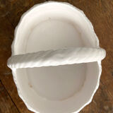 Fruit cup in white earthenware