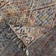 Vintage Moroccan Berber carpet in perfect condition made of wool.