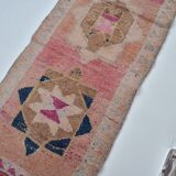 Vintage Handknotted Runner Rug sku 2184