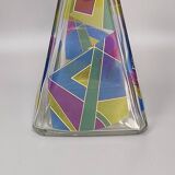 1970s Stunning Decanter or Decorative Bottle by Luigi Bormioli. Made in Ita