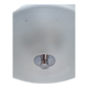 Czechoslovakian frosted glass pendant light
