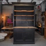 2-part sideboard in late 19th century fir