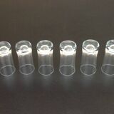 6 verres tube à shot classiques