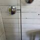 Vintage eyeball floor lamp in chrome metal with tulip base