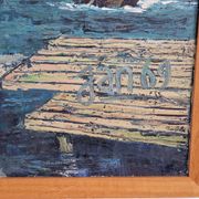 Harbor View, 1969, Acrylic on Canvas