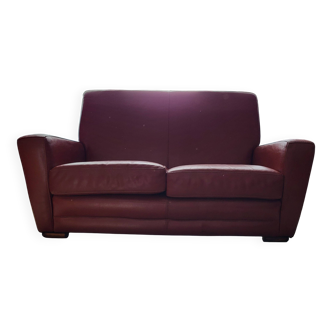 Genuine leather sofa