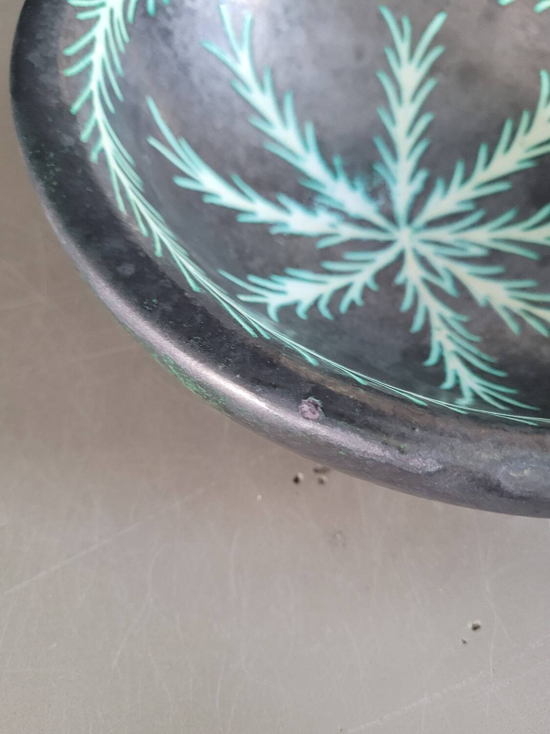 Charles Voltz Vallauris ceramic bowl