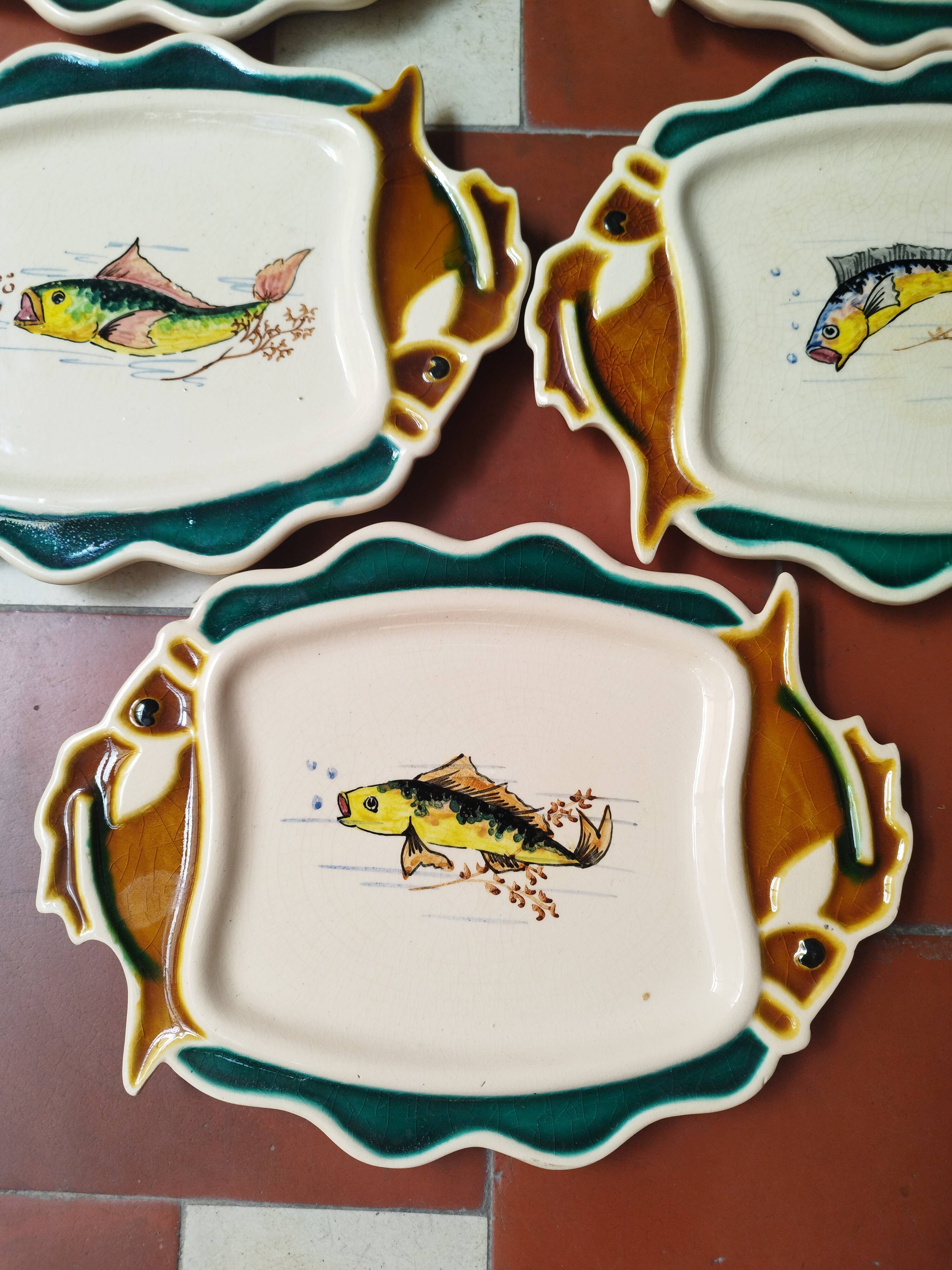 50s plate set