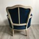 Armchair Louis XV lined with velvet - fully restored
