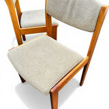 Set of 4 vintage Scandinavian style chairs – Baumann / Maison Regain