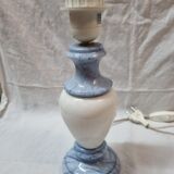 Pied de lampe en marbre bleu Spain 1970