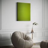 Abstract Monochrome anise green 100x81 cm