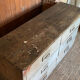 Patinated wooden workshop furniture