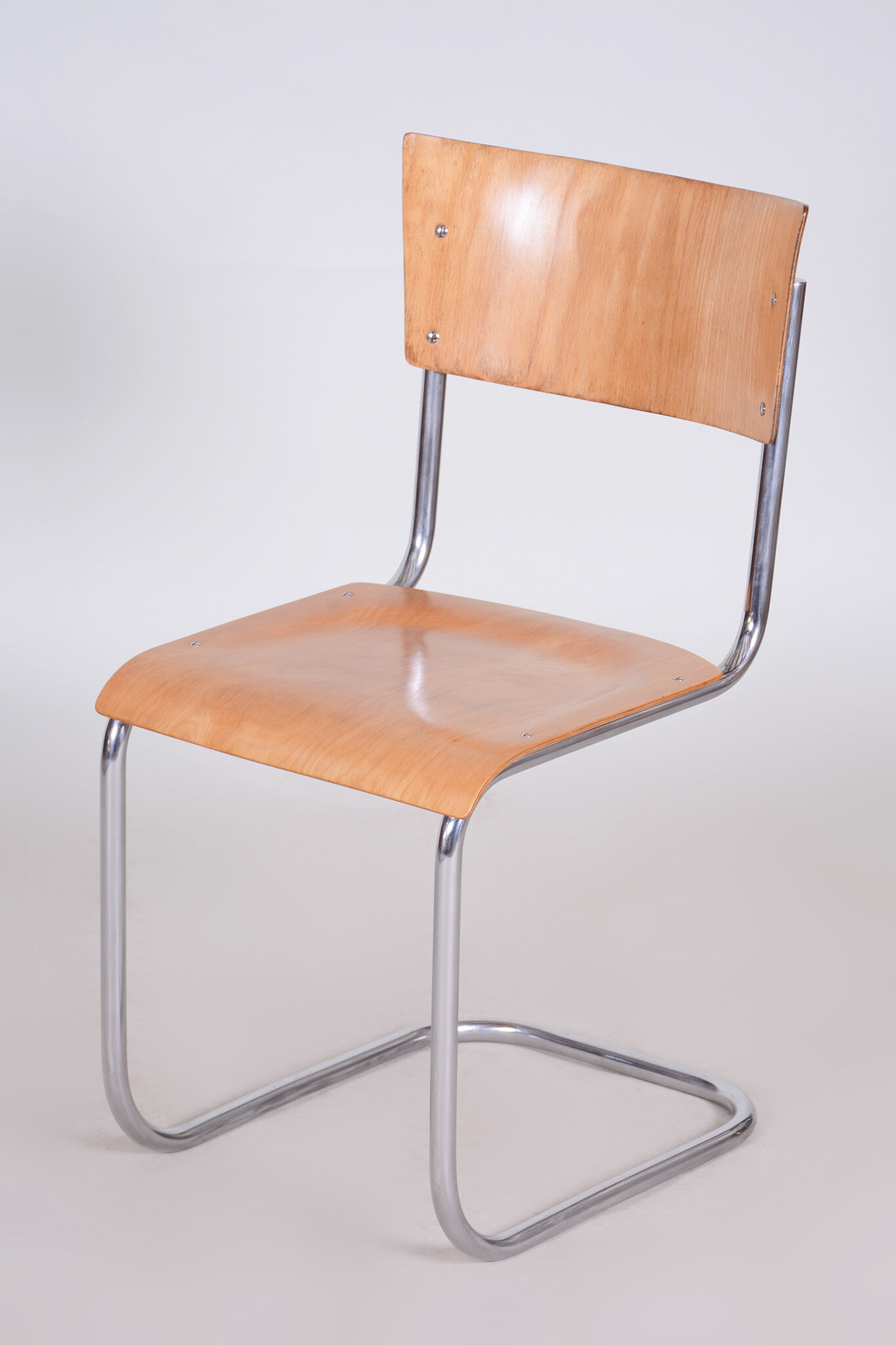 Set of four mart stam dining chairs - 1930s