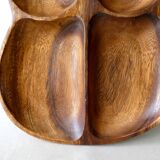 Teak shaped serving dish, early 1970
