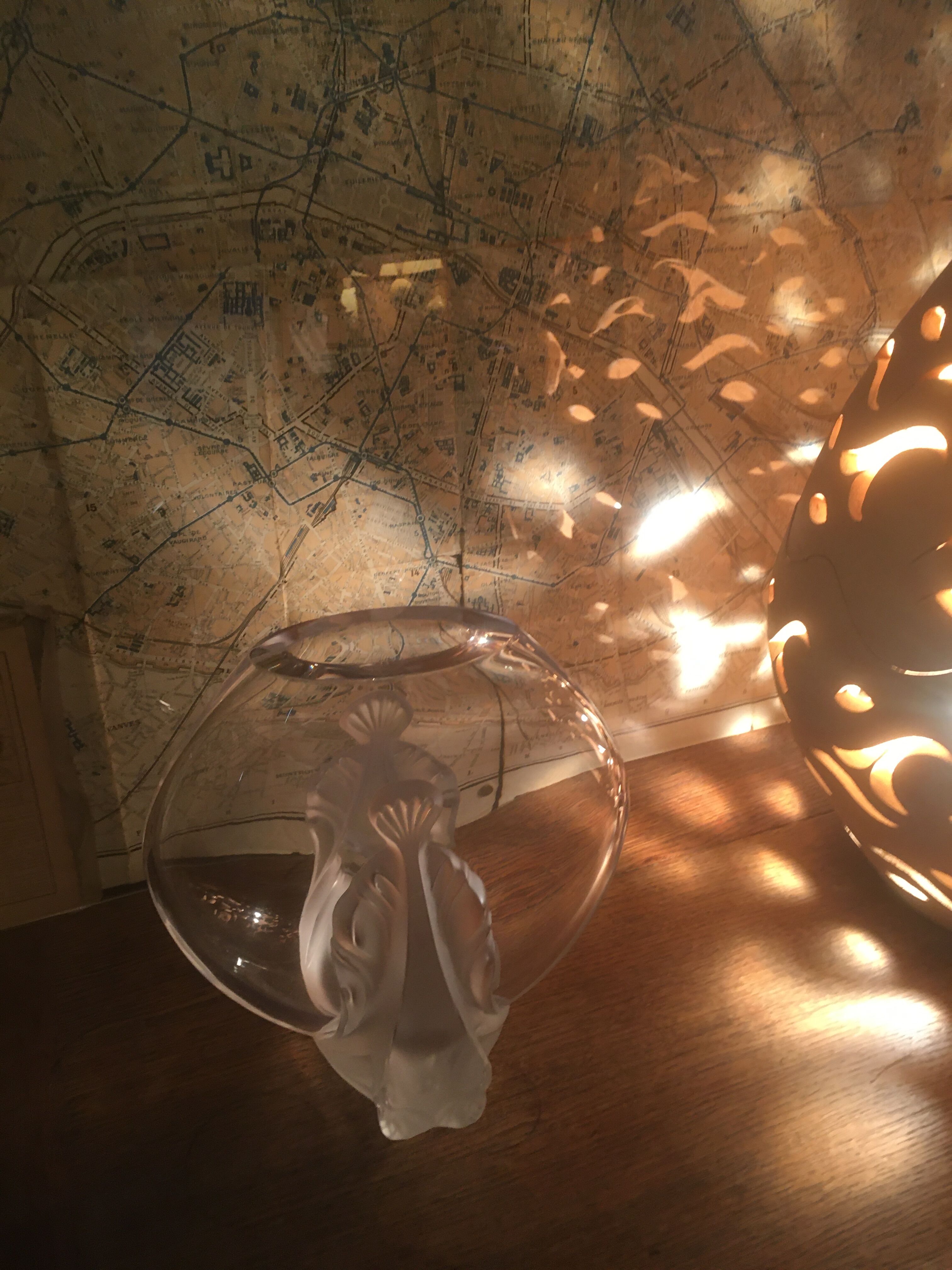 Garance vase in Lalique crystal