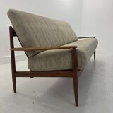 Teak Sofa FD 118 by Grete Jalk for France & Daverkosen, 1950s