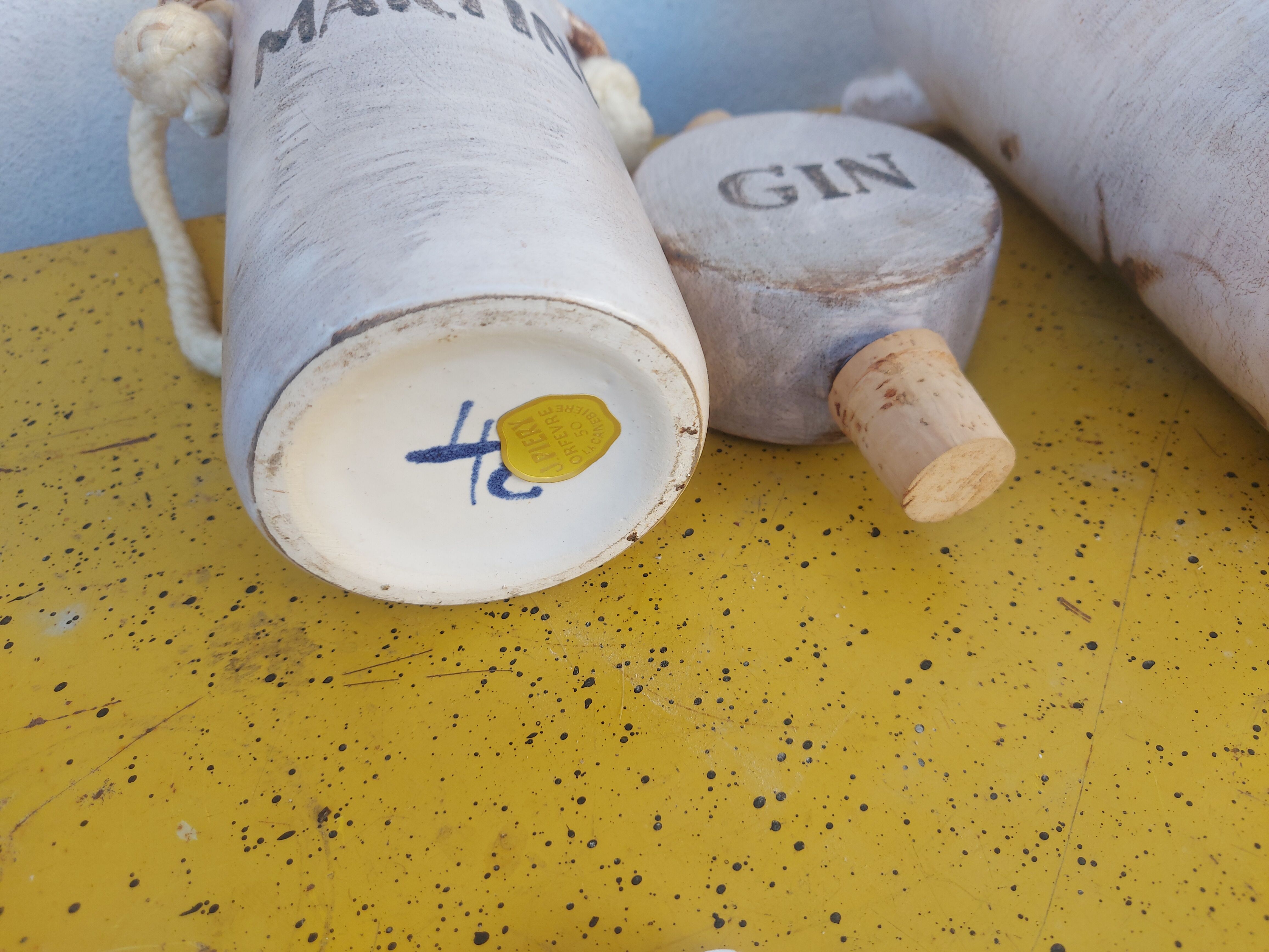 Two vintage 60's ceramics