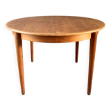 Danish teak dining table mSe Mobler, distributed by Samcom