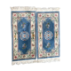 Pair of old Chinese carpets  handmade 70 x 147 cm