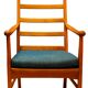 Fauteuil en teck Carl Malmsten Waggeryds Möbelfabrik AB Suède 1950