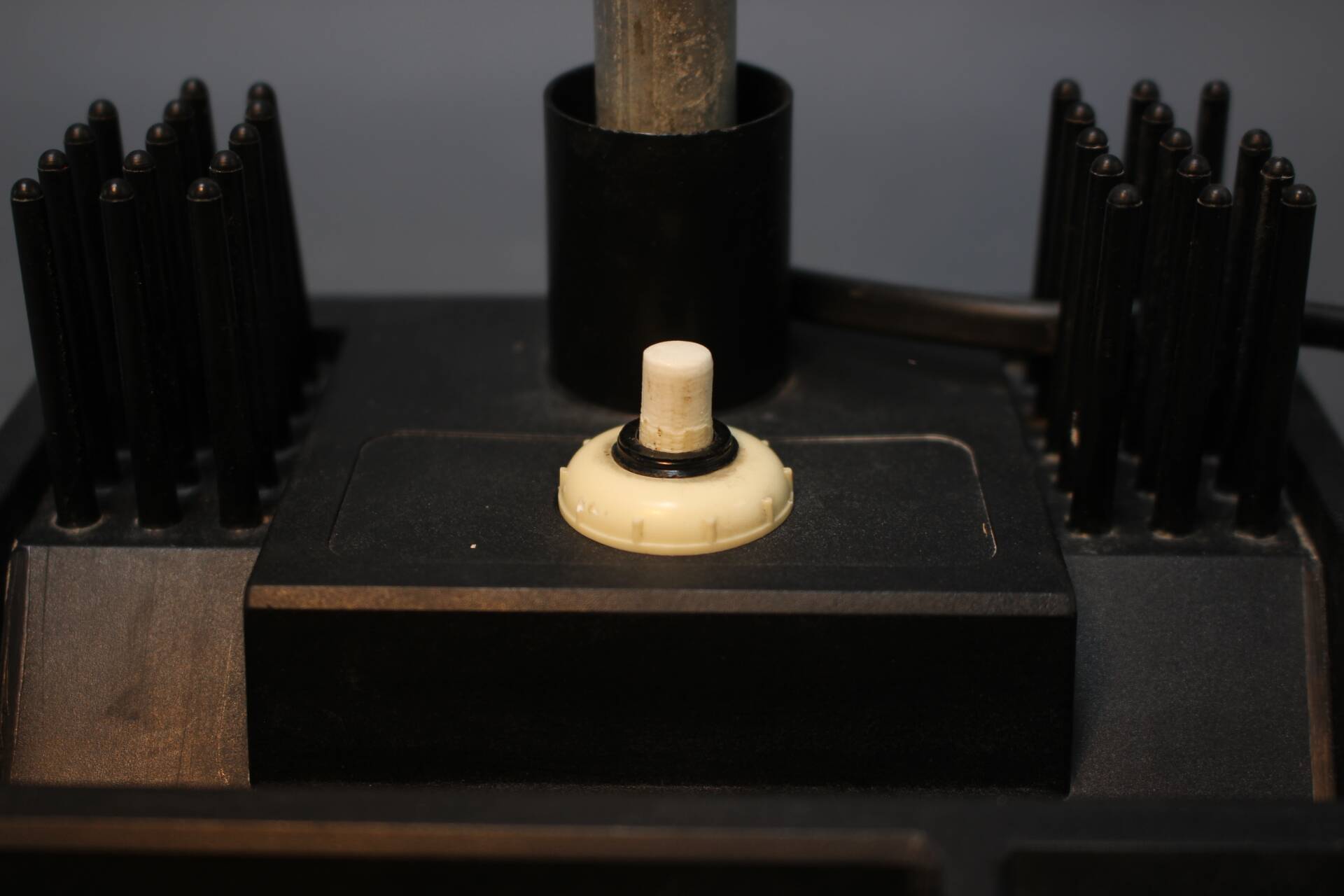 Mid-Century Table Lamp with Pencil Stand, 1960s