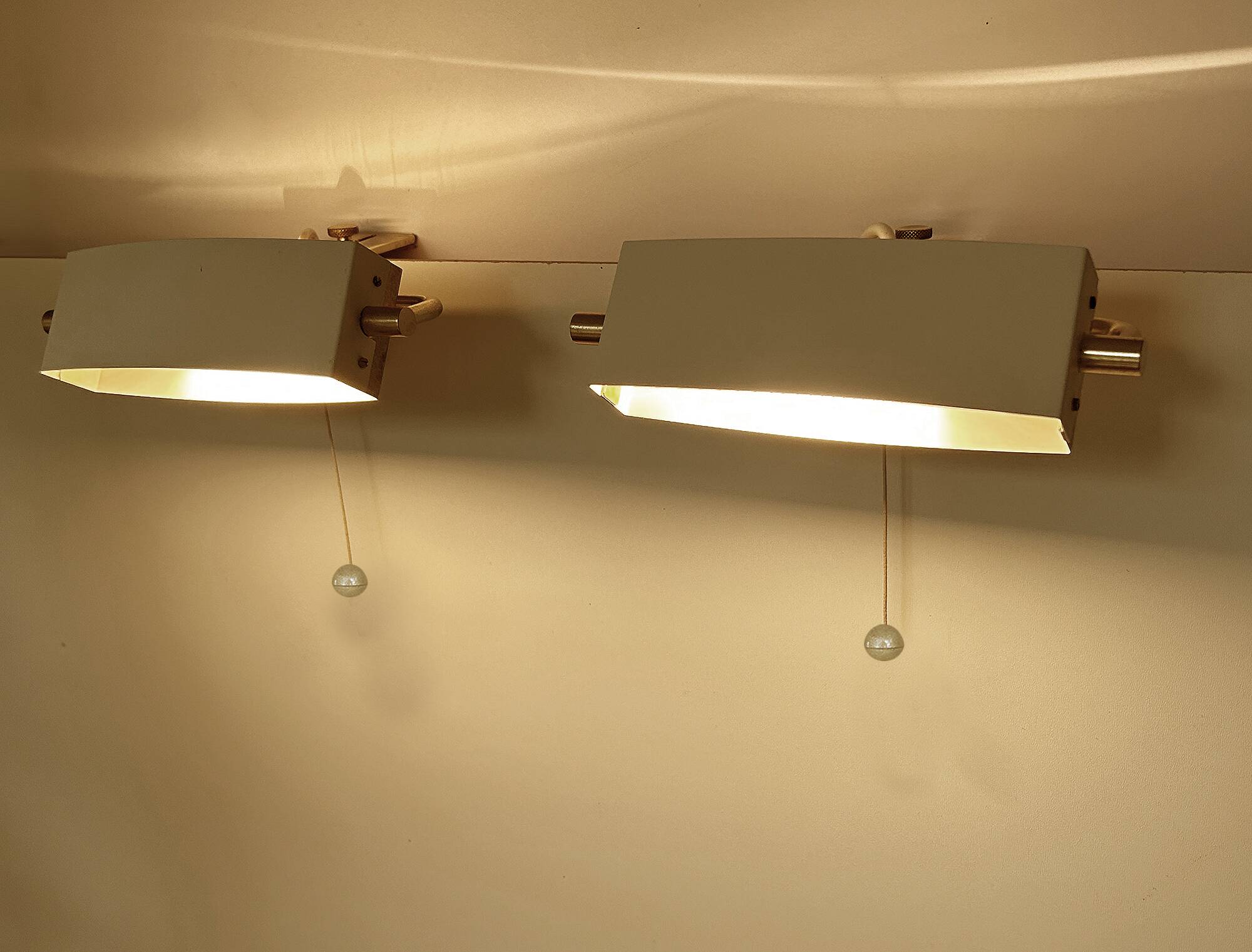 Paire de lampes vintage
