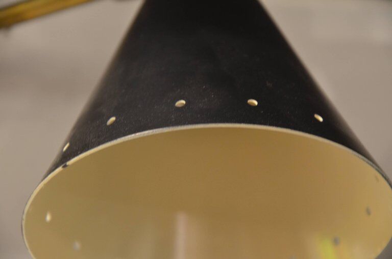 Apply double black diabolo design Italian brass