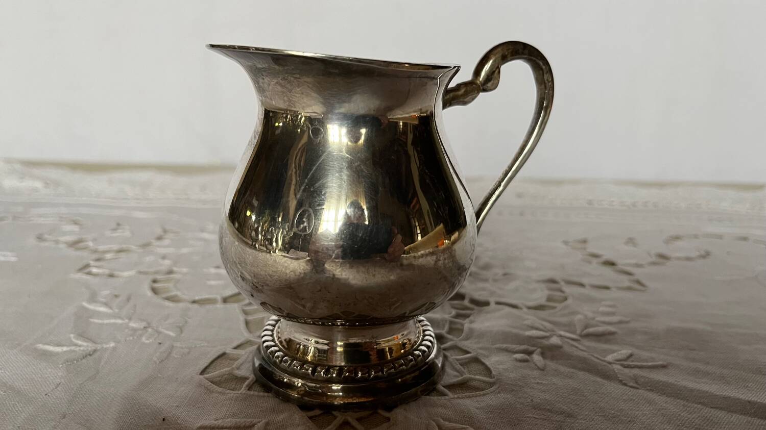 Old silver metal tea/coffee service