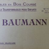 Side table, called "Servante" Baumann 1926