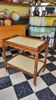 Service table wood & formica 50s