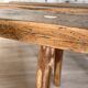 Primitive oak bench