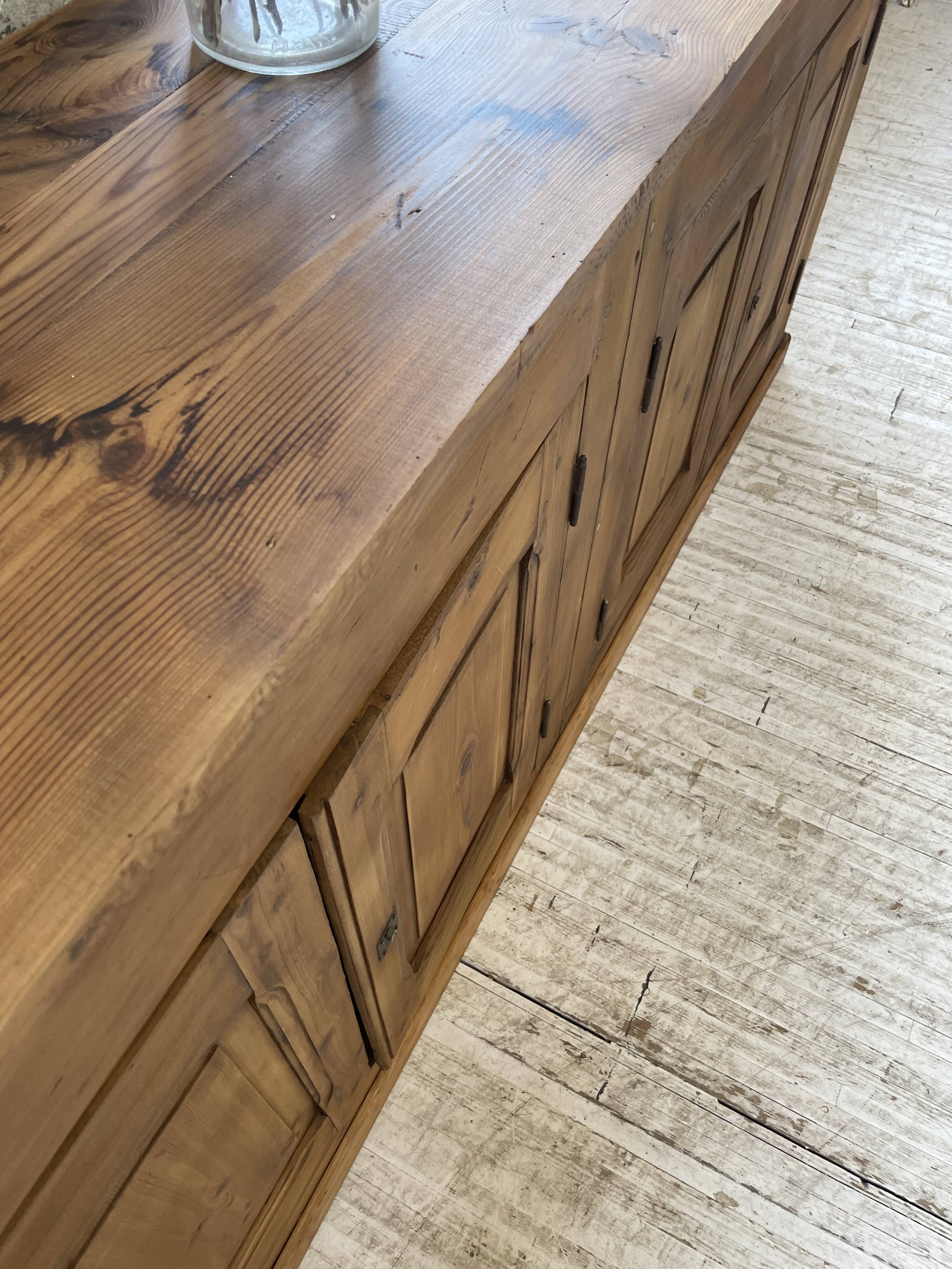 2m pine craft furniture sideboard