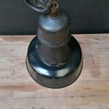 Industrial hanging lamps in enamelled metal, 50
