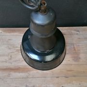 Industrial hanging lamps in enamelled metal, 50