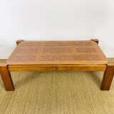 Vintage Scandinavian teak coffee table from the 1960s
