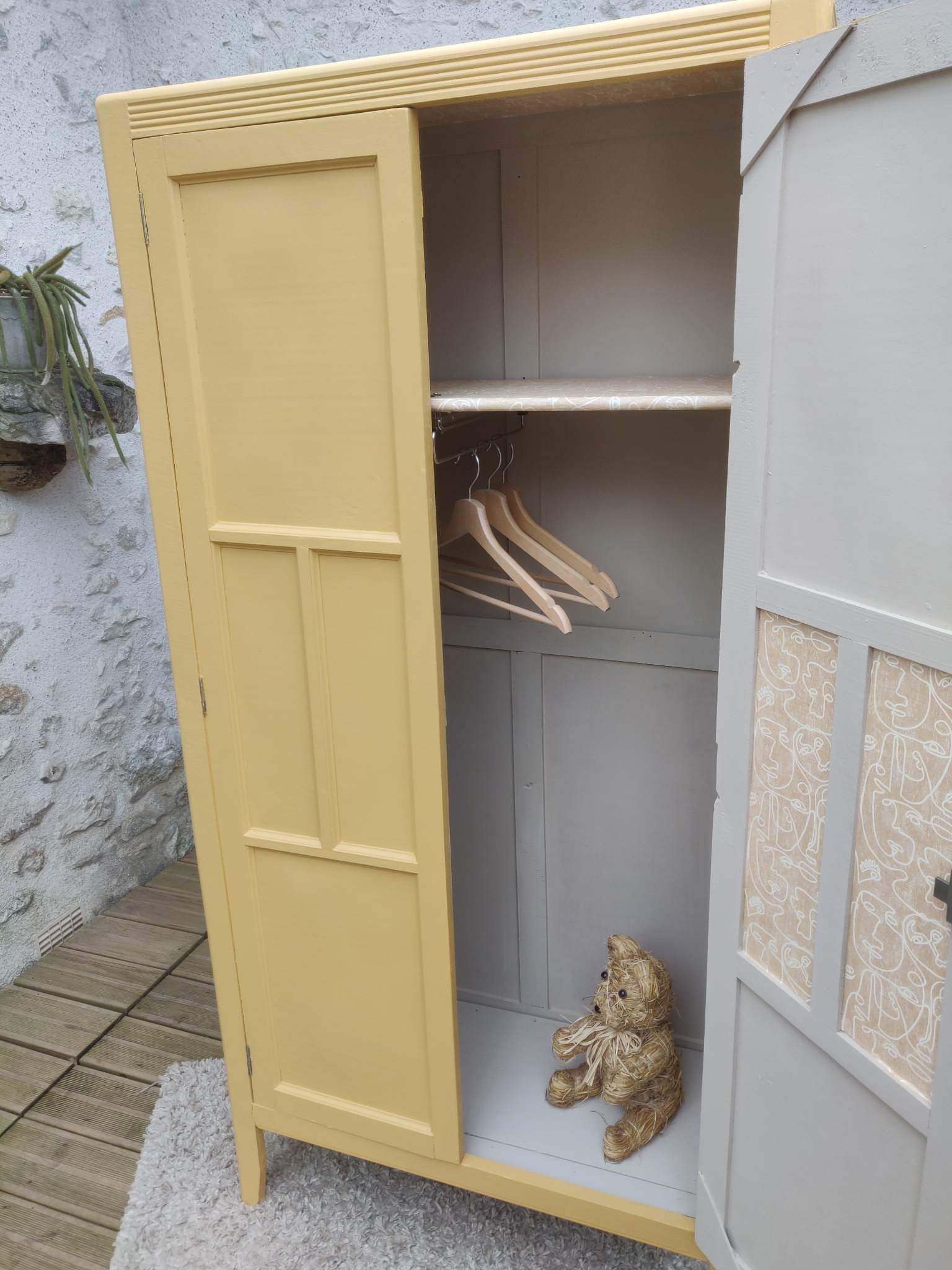 Old Parisian wardrobe