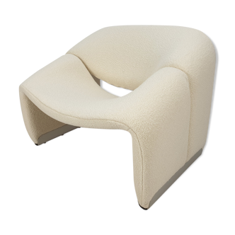 Modèle F598 Groovy Lounge Chair par Pierre Paulin pour Artifort, années 1980