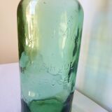 Ideal glass milk bottle with porcelain cap 210693