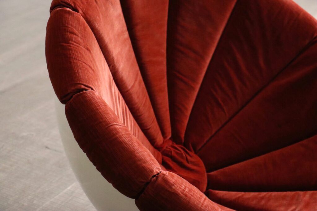 Luciano Frigerio Girasole lounge chair, Italy 1960s