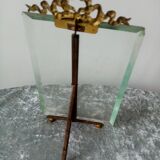 Napoleon 3 photo frame in beveled glass and brass