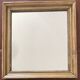 Small antique mirror - gilded wood