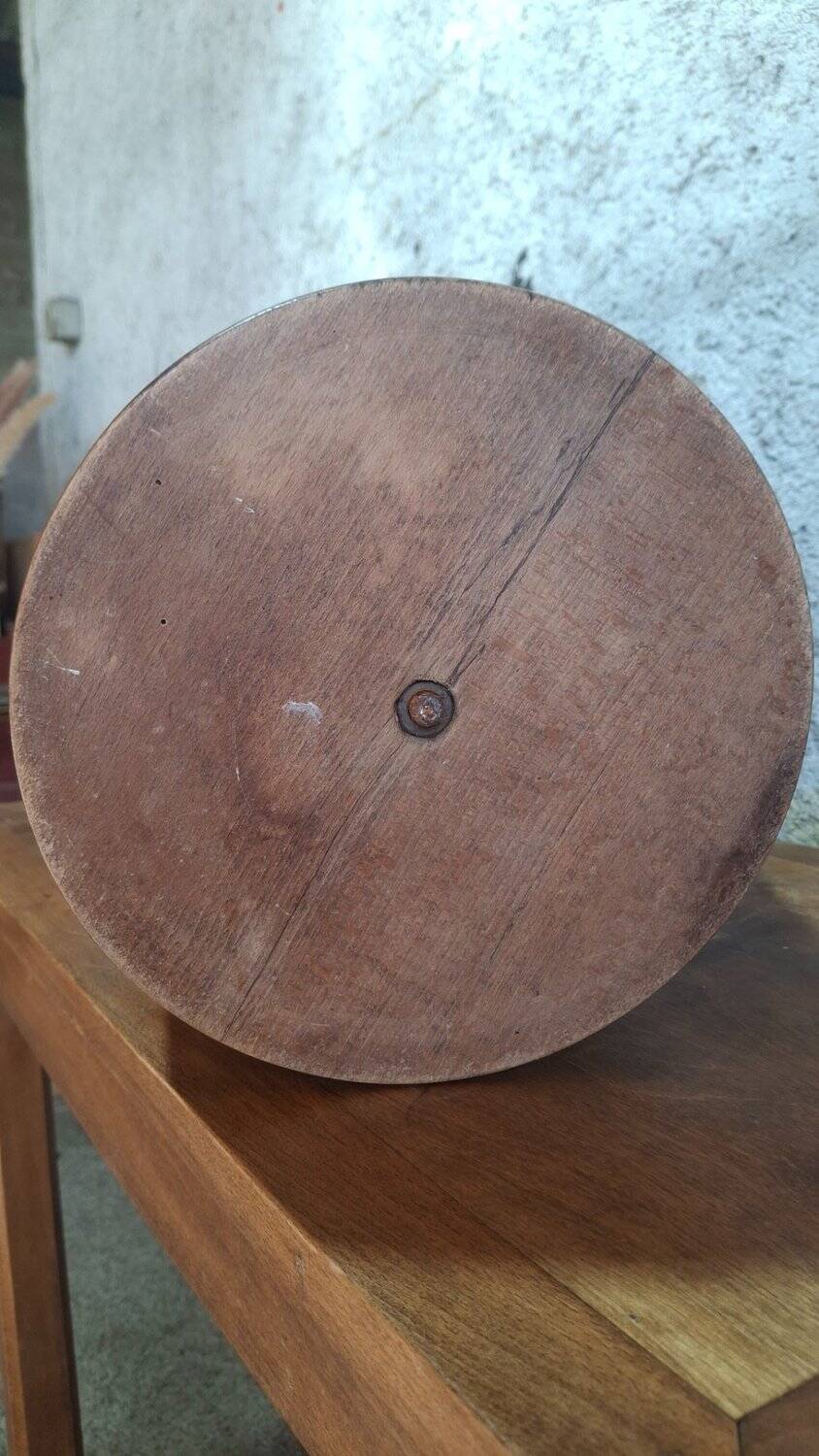 Porte-parapluies en bois massif sculpté, art deco