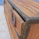 Old travel trunk