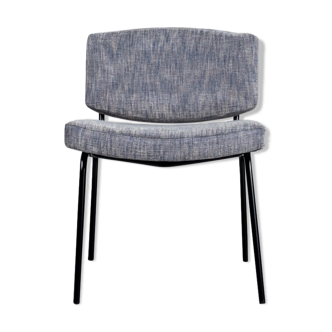 Fauteuil Conseil de Pierre Guariche pour Meurop avec tissu Kvadrat