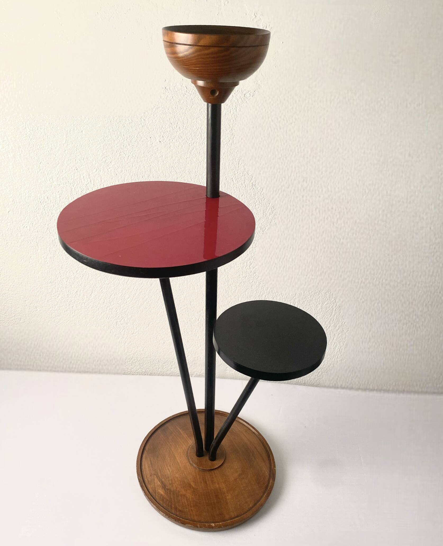 Plant holder / end of sofa 50s/60s