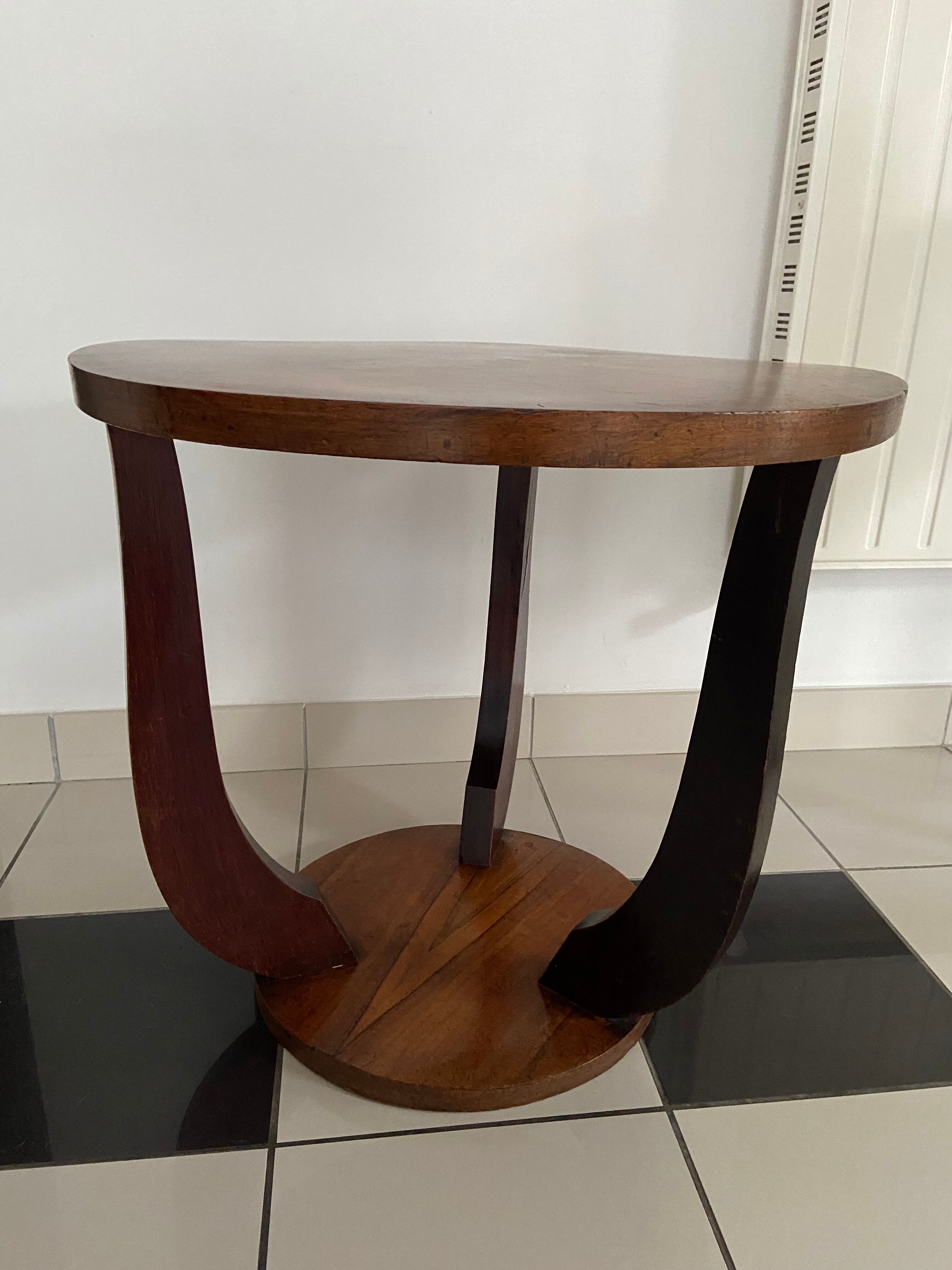 Art Deco pedestal table